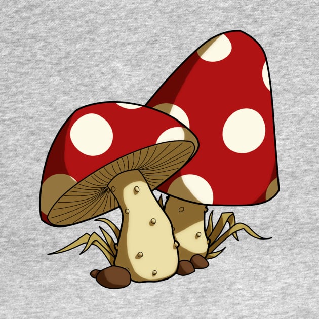 Toadstools by Oreramar